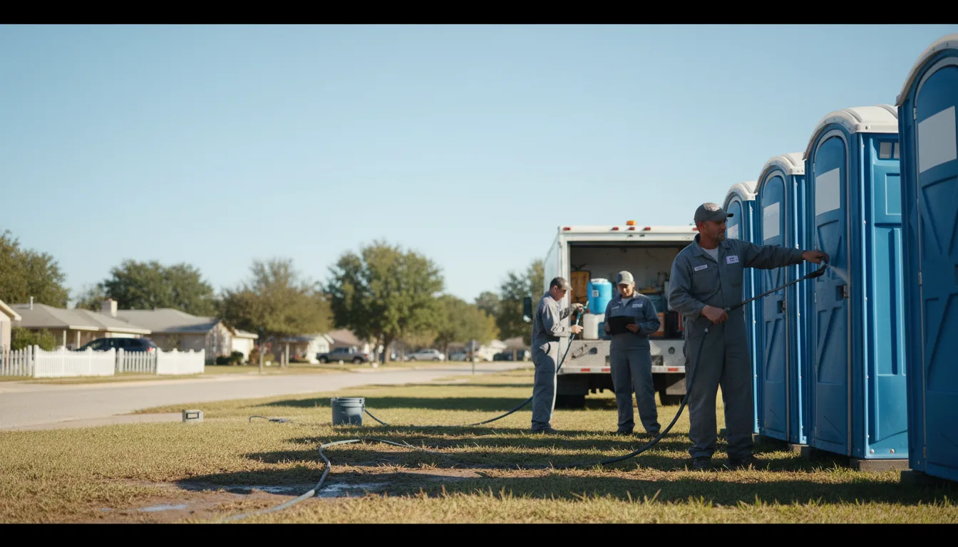 Long-Term Portable Toilet Rental in Clark, SD near me